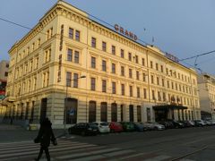 GRAND HOTEL BRNO.地図上でしか確認していませんでしたが、すぐに見つかってよかったです。