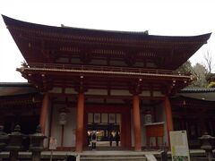 春日大社南門。(重要文化財)