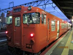 松江市内の観光を楽しんだ後は、電車で米子へ戻ります。　