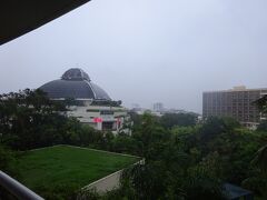 帰国日の朝も雨模様。旅行の後半はずっと雨・・・