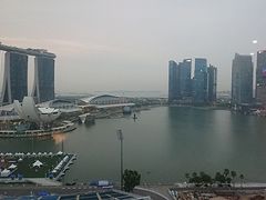 20191108　シンガポールを楽しむぞ。

さて、目覚めた。目覚めたらこの風景。本当にヤバイ。