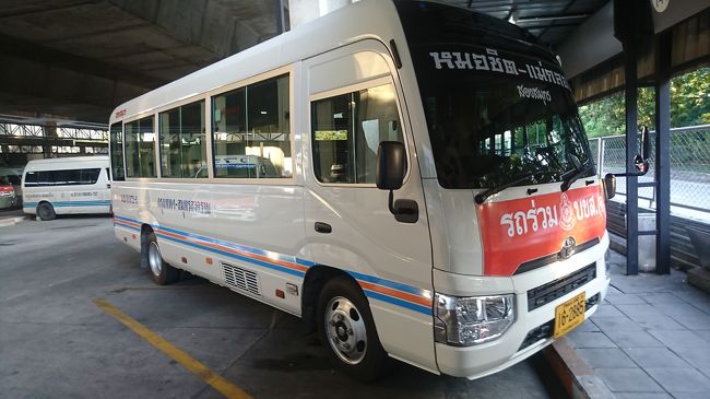 タイ3日目。<br />メークロン市場へは、北バスターミナルから100THB です。 