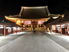 浅草寺にて旅の安全祈願