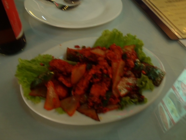 インド風のタンドリーチキンや・・・