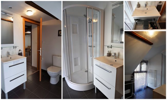 バスルームはシャワーのみ。<br />ボディーソープ、シャンプーはありませんでした。<br />そんなこともあろうと、ケルンのホテルのボディーソープ、シャンプーを持ってきてよかった。