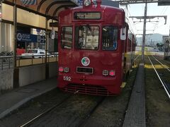 30分程で市内到着。高知駅前から市電に乗ることにしました。