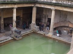 ローマの浴場。お風呂から湯気でてました。