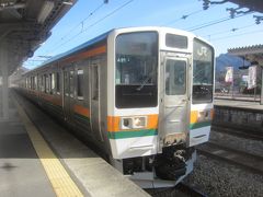 そろそろ電車の時間なので､駅へ
14:10 横川駅を出発します