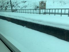 トンネルを抜けると・・・雪国でした。