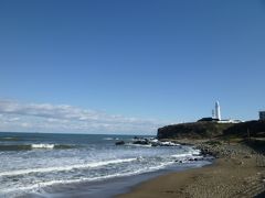 定番ドライブスポット「犬吠崎灯台」。　