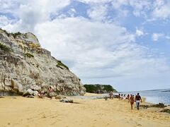 【トランコーゾ（Trancoso）の海の様子】

ちょっと、イマイチかなぁ.....この日の、このビーチ....