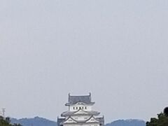 ホテルから駅中を通って反対側に出ると
おぉ！
美しい姫路城が見えます
本当にきれい !(^^)!