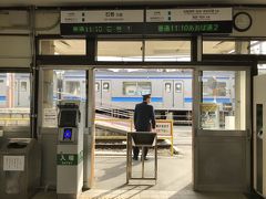 あっという間に高城町駅到着です。自動改札はないですが、suicaタッチの機械はありますので、出入りはスムーズです。ローカル駅で風情があります！