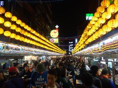 基隆夜市に着きました。