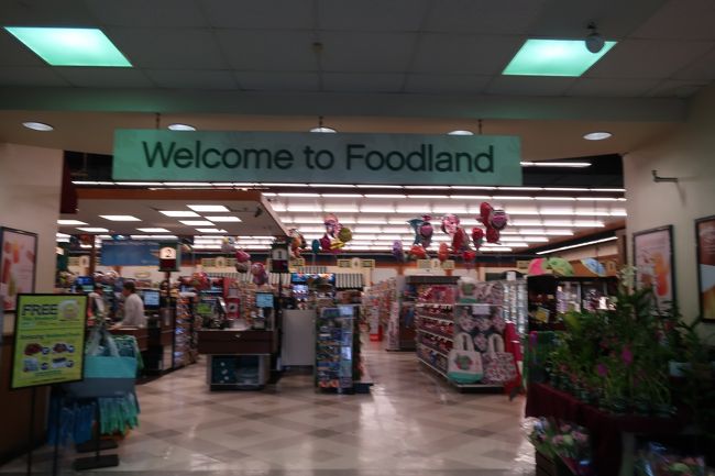 まだ朝9時前・・・お隣にあるフードランドへ