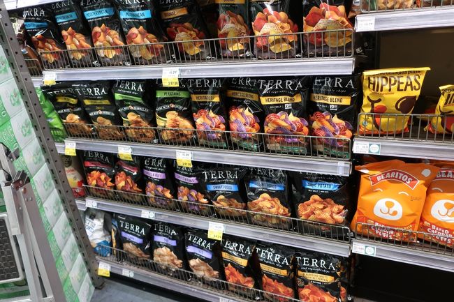 マイブームのチップス達　見るたびに種類が増えています<br />ぱっと見ただけで10種類はあるかな？