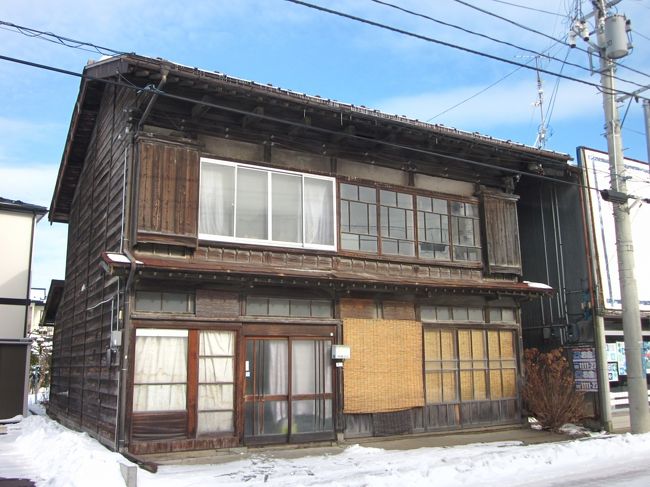 陸奥・八戸 雪の街並み散策は旧花街の小中野から陸奥湊・市場街