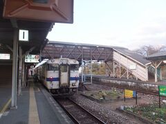 田川後藤寺
後藤寺線、糸田線の乗換駅です。
日田から折り返して帰りに撮った1枚。このあとたった5駅の後藤寺線を乗りつぶして新飯塚へ向かい、福北ゆたか線に乗り換えました。