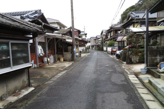 現在の蓑島集落の街並み。