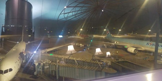 ラウンジから見える景色。