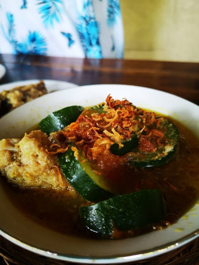 蟹が１匹しかなかったので<br />スープイカン（魚のスープ）<br />