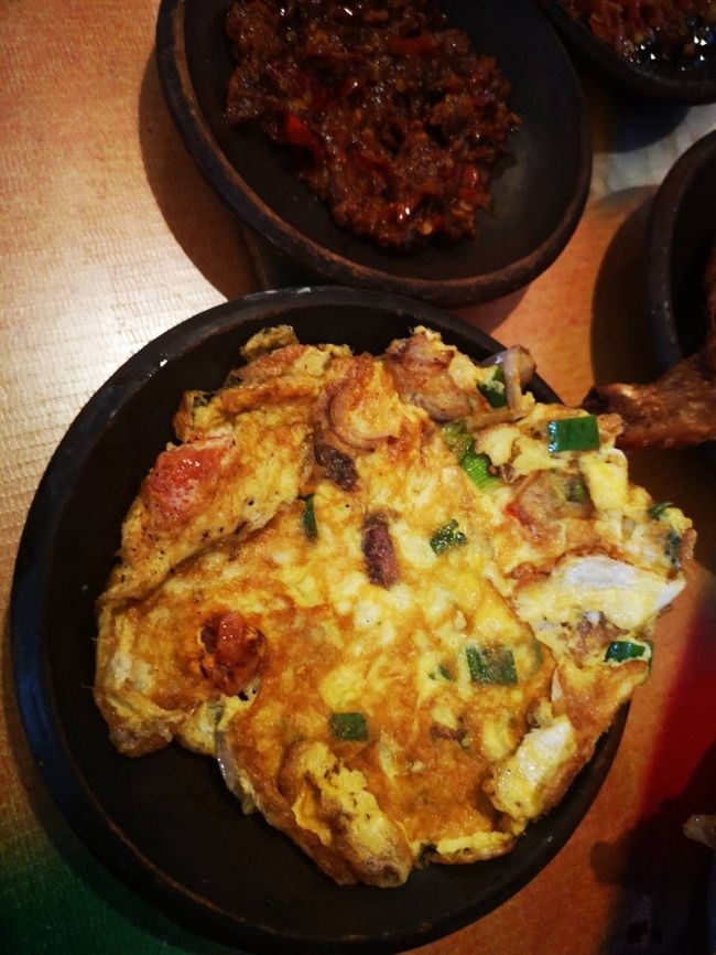 オムレツ風　玉子焼き