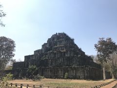 コーケー遺跡群の中で一番大きなピラミッド型の遺跡です。