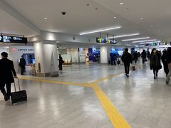 福岡空港って想像していたよりコンパクトなんですね。
降機した後案内に沿って歩いていたらいつの間にやらランドサイド。
