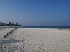 白良浜は青い海と白い砂がとても美しかったです。