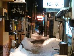 夜のたぬき小路