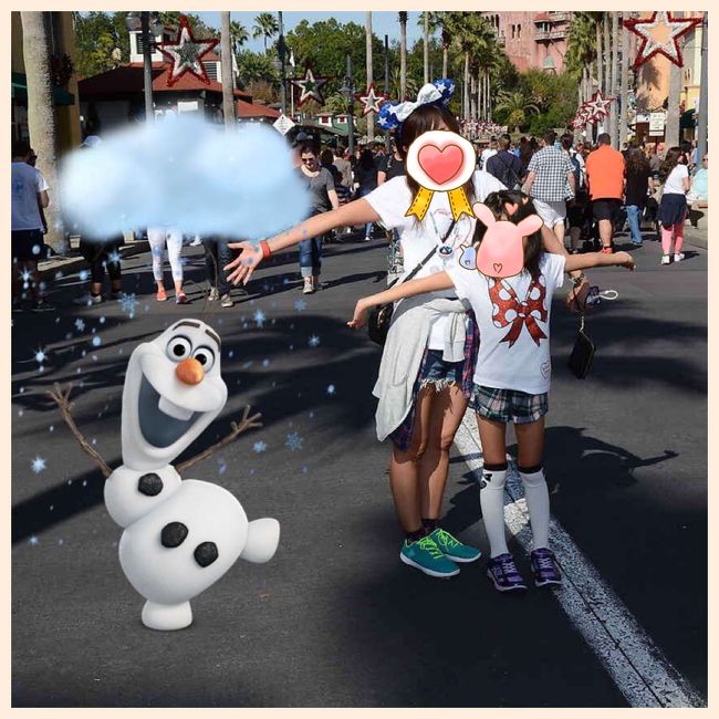 オラフが入り込んでました笑