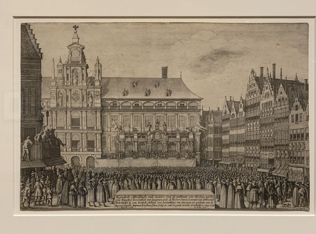 オランダ絵画で有名だが、オランダのプリントも充実