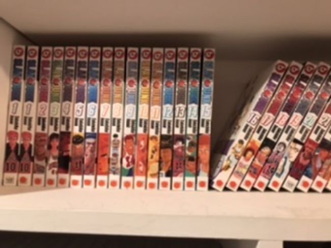 スラムダンクのバイリンガル版です。オールイングリッシュ