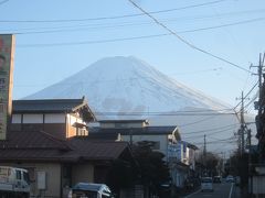 街の中からも富士山が眺められますよ