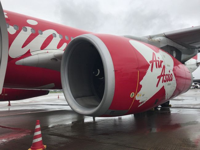 LCCの中で好きなエアアジアで。乗換なしは嬉しいね。