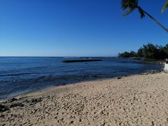 　ハレイワのビーチまで来ました～ここで海ガメも見れるという情報でしたが、この日は残念ながら見られず。でもここまで無事に来れました！