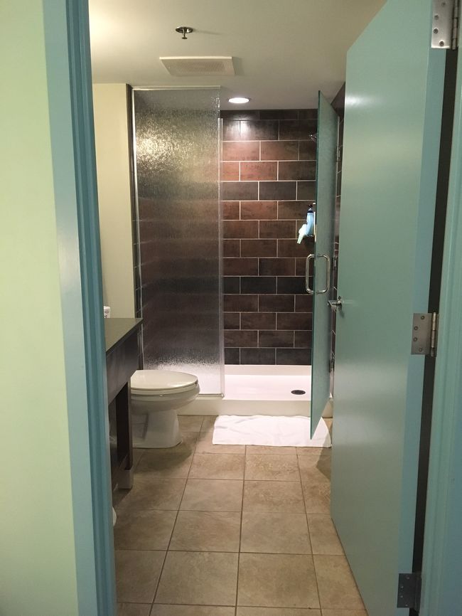 マスターベッドルームのバスルーム♪