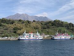 桜島にも渡り国民宿舎で温泉に入って帰ってきた