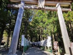 阿須賀神社参拝後、１６８号線を北上して熊野本宮大社へ行きます。