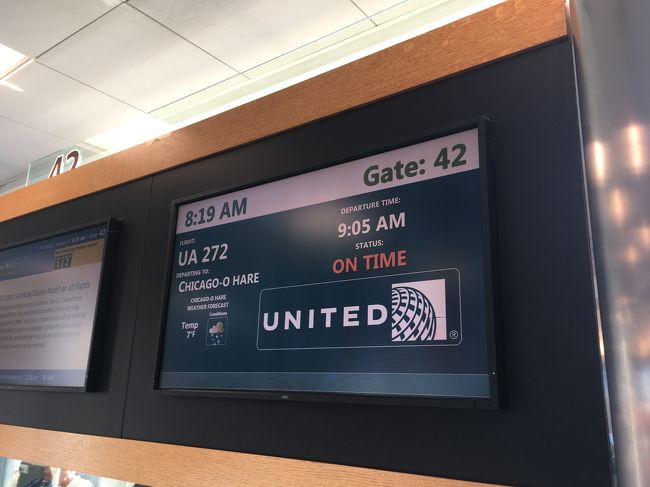 もう少しで搭乗です。