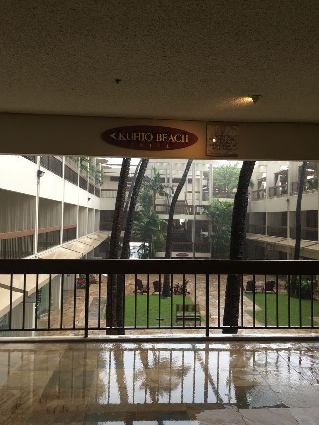 ホテル内を散策。