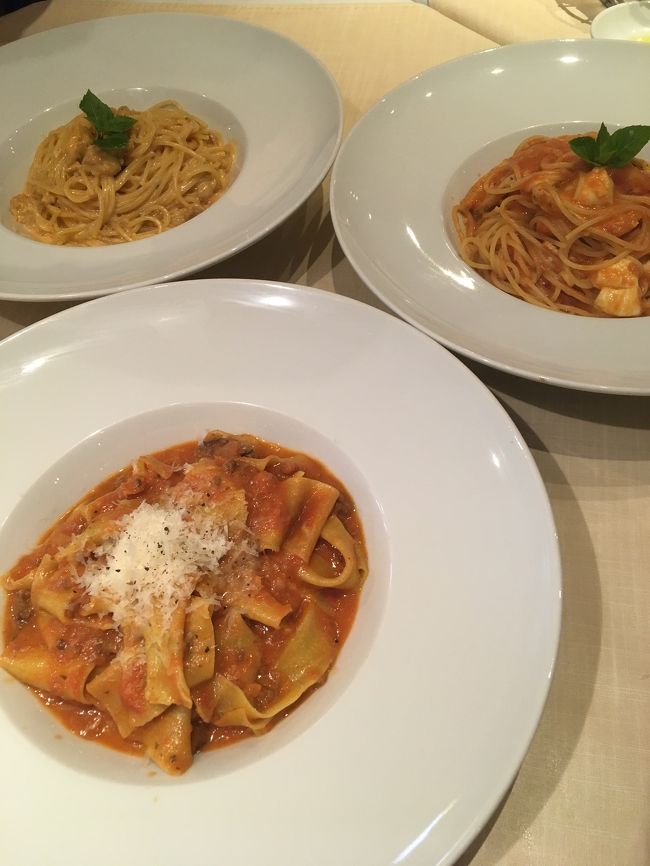 パスタ美味しかった( ›◡ु‹ )