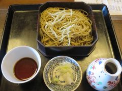 揚げそばがきをつまみながら会津の地酒飲んで、お蕎麦食べて、