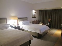 予定していたホテル送迎は手配されず。
怪しいタクシー風の車で
苦労の末にホテルに到着