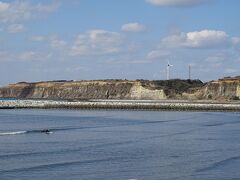 ここから10キロ続くこの断崖が屏風ヶ浦です。江戸時代から親しまれている景勝地。