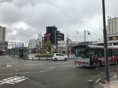 とりあえず路線バスに乗って小松駅へ