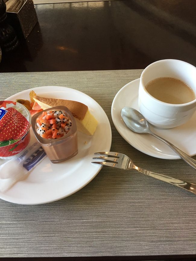 デザートいただきます。