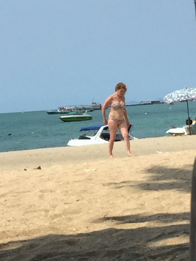 ご婦人をパチリ（失礼）