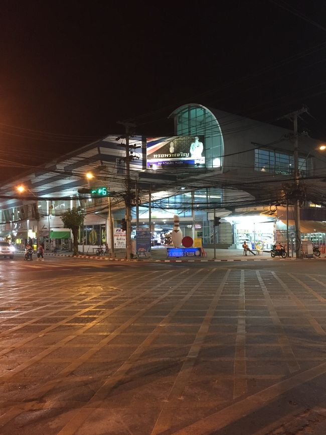 パタヤカンの交差点。