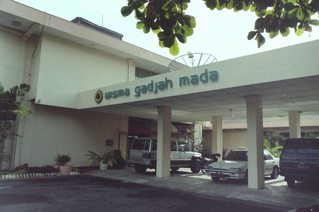 20年前のホテル、たぶん位置も変わっているように思われる。